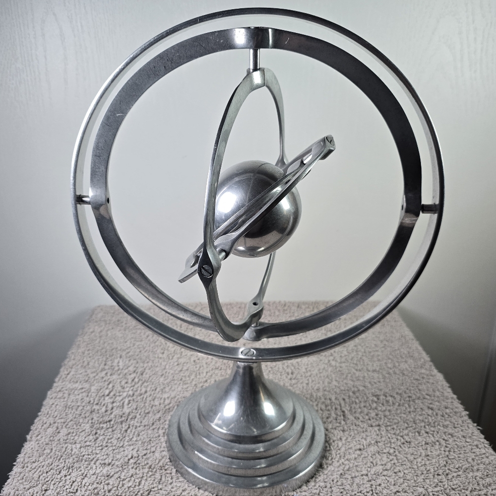 Silver Armillary Sphere Decor - Picture 6 of 13
